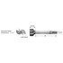 E-9715 by EUCLID - Air Brake Camshaft - Steer Axle, 15 in. Brake Drum Diameter, Left Hand