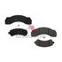 MD380 by MERITOR - Disc Brake Pad Set - 10-1/16 in. Backing Plate Length, 10 in. Lining Length