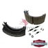 XKMG24311E by MERITOR - Drum Brake Shoe Kit - 16.50" Dia., 7.00" Width, Platinum Shield III Coating, Low Mount