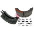 XKCG4707QP by MERITOR - Drum Brake Shoe Kit - 7.00" Width, Platinum Shield III Coating, for 16.50" Brake