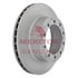 23123552009 by MERITOR - Balanced ABS Disc Brake Rotor - 1.44 in. Thickness, 15 in. OD, 10 Bolt Holes