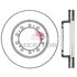 Meritor R441713857 Multi-Purpose Control Cable Hydraulic Brake Rotor