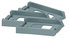 43970-3 by GROTE - Brackets For Small Rectangular Lights - Gray Kit, Multi Pack