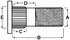 7-150 by DEXTER AXLE - Dexter Drive-in Stud 1/2 x 2.24 Zinc