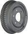 Bendix PDR0600 Brake Drum Brake Drum - Rear, 11.15", Cast Iron, Natural, 6 Lug Holes, 5.5" Bolt Circle