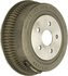 PDR0010 by BENDIX - Brake Drum - 10", Cast Iron, Natural, 5 Lug Holes, 4.5" Bolt Circle