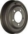 PDR0088 by BENDIX - Brake Drum - 11", Cast Iron, Natural, Fits Jeep, without Wheel Studs