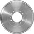 PDR0580 by BENDIX - Brake Drum - Rear, 11.16", Cast Iron, Natural, 6 Lug Holes, 5.5" Bolt Circle