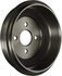 PDR0766 by BENDIX - Brake Drum - Cast Iron, 9.055 Inch Diameter, 4 Lug Holes