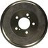 PDR0799 by BENDIX - Brake Drum - Rear, 9.845", Cast Iron, Natural, 5 Lug Holes, 4.5" Bolt Circle