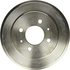 PDR0802 by BENDIX - Brake Drum - Cast Iron, 8.00 Inch Diameter, 4 Lug Holes