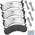 MKD786FM by BENDIX - FLEET METLOK Disc Brake Pad Set