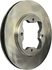 PRT1586 by BENDIX - Disc Brake Rotor - Iron, 10.21 Inch Diameter, 0.905 Inch Thickness, Vented, Smooth