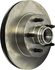 PRT5189 by BENDIX - Disc Brake Rotor and Hub Assembly - Global, Iron, Natural, Vented, 10.28" O.D.