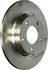 PRT5190 by BENDIX - Disc Brake Rotor - 11.02 In OD, 0.394 In Thickness, Iron, Smooth