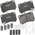 SBC466 by BENDIX - Stop Ceramic Disc Pad Set