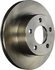 PRT1194 by BENDIX - Disc Brake Rotor - Iron, 11.02 Inch, 0.874 Inch Thick, Vented, Smooth