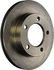 PRT1257 by BENDIX - Disc Brake Rotor - Hydraulic, Flat, 6 Bolt Holes, 6.50" Bolt Circle, 12.80" O.D.