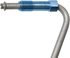 Edelmann 91953 Power Steering Pressure Line Hose Assembly 16MM Long Male "O" Ring x 18MM Male "O" Ring - W/Switch Port