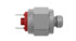 4410140170 by WABCO - Air Brake Pressure Switch - 12/24 V, Yellow/Red, Tab 6.3 x 0.8 IEC