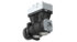 9125100030 by WABCO - Air Brake Compressor - Twin Cylinder, 636 cc, Flange Mounted, Water Cooling