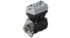 9125101030 by WABCO - Air Compressor - Twin Cylinder, Flange Mounted, 636cc
