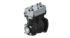 9125182060 by WABCO - Air Compressor - Twin Cylinder, Flange Mounted