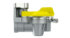 9522002220 by WABCO - Trailer Coupler - Coupling Head, Yellow, 145.0 psi Max, For Towing Vehicle