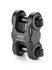 100630 by WARN - Connects Recovery Accessories To Shackle Mount; Dual Pin; 36,000 Pound Working Load Limit; Billet Aluminum With Forged Steel Pin; Black; Single