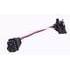Maxxima M50901 Multi-Purpose Wiring Harness 6" Long, 3-Pin Male to Female Electrical Extension Wire Harness