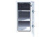 bp964824wll by BUYERS PRODUCTS - White Steel Straight Side Backpack Truck Box with Adjustable Shelving