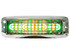 8890310 by BUYERS PRODUCTS - Strobe Light - 5 inches Amber/Green, LED, Ultra Thin Wide Angle