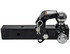 1802280 by BUYERS PRODUCTS - Tri-Ball Hitch with Pintle Hook and Chrome Towing Balls - 2-1/2in. Receiver