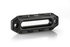 100655 by WARN - Hawse Style; For Epic Series Winches; 1 Inch Thickness; Black; Forged Billet Aluminum