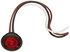 271KR by PETERSON LIGHTING - 271 3/4" Clearance/Side Marker with Aux. Function - Red Kit with Stripped Wires