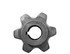 1410250 by BUYERS PRODUCTS - Chainwheel Sprocket - 6-Tooth, Chute Side Drive