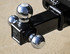 1802252 by BUYERS PRODUCTS - Trailer Hitch - 2-1/2in. Receiver, Tri-Ball Hitch, with Chrome Towing Balls