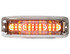 8890306 by BUYERS PRODUCTS - Strobe Light - 5 inches Amber/Red, LED, Ultra Thin Wide Angle