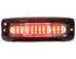 8890306 by BUYERS PRODUCTS - Strobe Light - 5 inches Amber/Red, LED, Ultra Thin Wide Angle