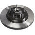 BD125728E by WAGNER - Wagner BD125728E Brake Hub & Rotor