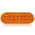 M63201Y by MAXXIMA - Strobe Light - Oval, Amber, LED with selectable patterns