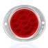 413 by TRUCK-LITE - Signal-Stat Reflector - 3" Round, Red, 2 Screw or Bracket Mount