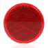 47-3 by TRUCK-LITE - Signal-Stat Reflector - 3-1/8" Round, Red, Adhesive Mount