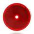 573 by TRUCK-LITE - Signal-Stat Reflector - 3-1/2" Round, Red, 1 Screw