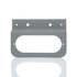 60728 by TRUCK-LITE - Brake / Tail Light Bracket - 2 Screw Bracket Mount, For Oval Shape Lights, Gray Steel