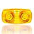 9007A-3 by TRUCK-LITE - Signal-Stat Marker Light Lens - Oval, Yellow, Acrylic, Snap-Fit Mount