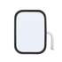 97661 by TRUCK-LITE - Door Mirror - 7.5 x 10.5 in., Silver Stainless Steel, Flat Mirror, Universal
