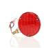 27513 by TRUCK-LITE - Multi-Purpose Light Bulb - LED, Red, Round, 24 Diode, Single Face, 3 Wire, 1 Stud, Chrome, Stripped End/Ring Terminal, Bulk