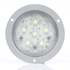 44339C3 by TRUCK-LITE - Dome Light - Super 44, LED, 6 Diode, Round Clear, Gray Flange Mount, Hardwired