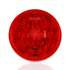 TL44253R by TRUCK-LITE - Super 44 LED Round Stop/Turn/Tail Light - Red, 17 Diode, Fit 'N Forget S.S., 24V